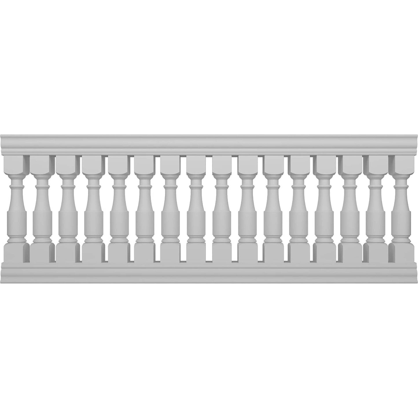 Ekena Millwork FiberThane Hamilton Fiberglass Deck Rail Kit