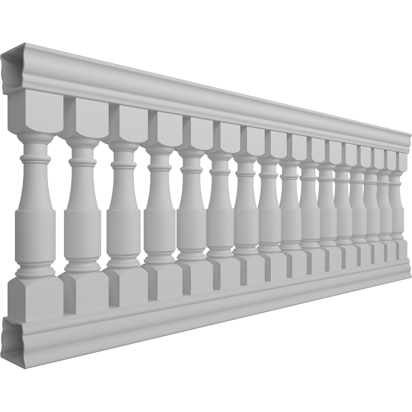 Ekena Millwork FiberThane Hamilton Fiberglass Deck Rail Kit