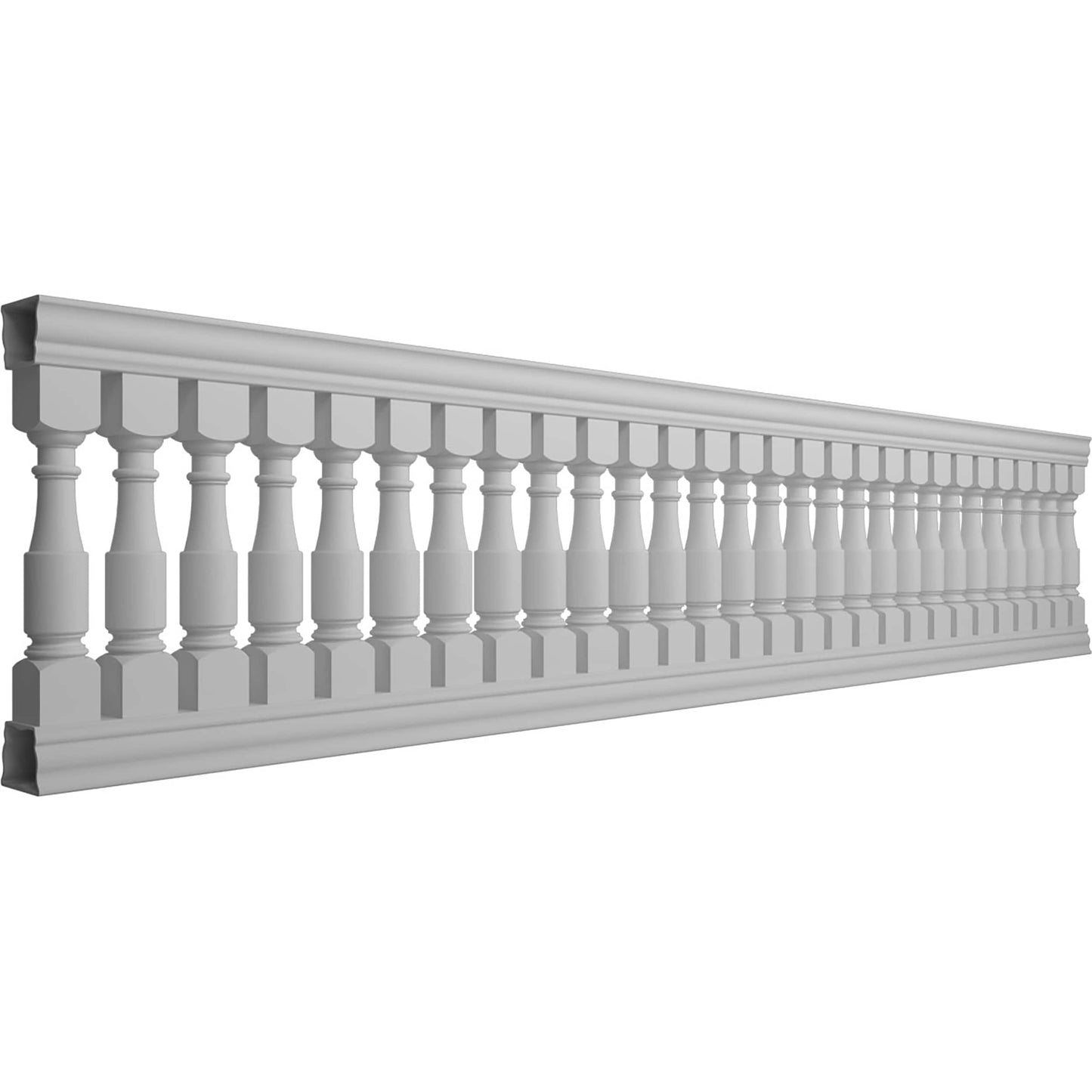Ekena Millwork FiberThane Hamilton Fiberglass Deck Rail Kit