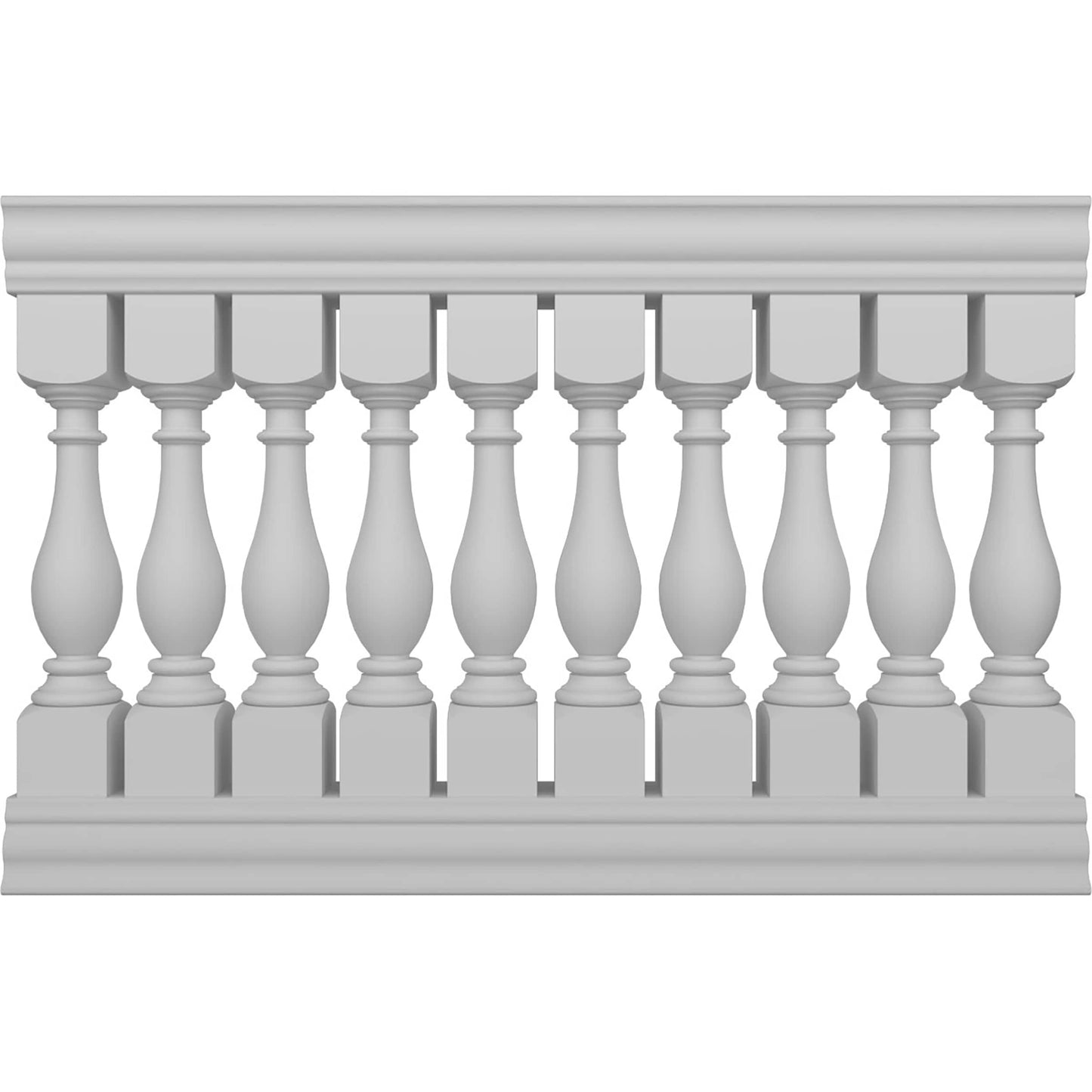 Ekena Millwork FiberThane Legacy Fiberglass Deck Rail Kit