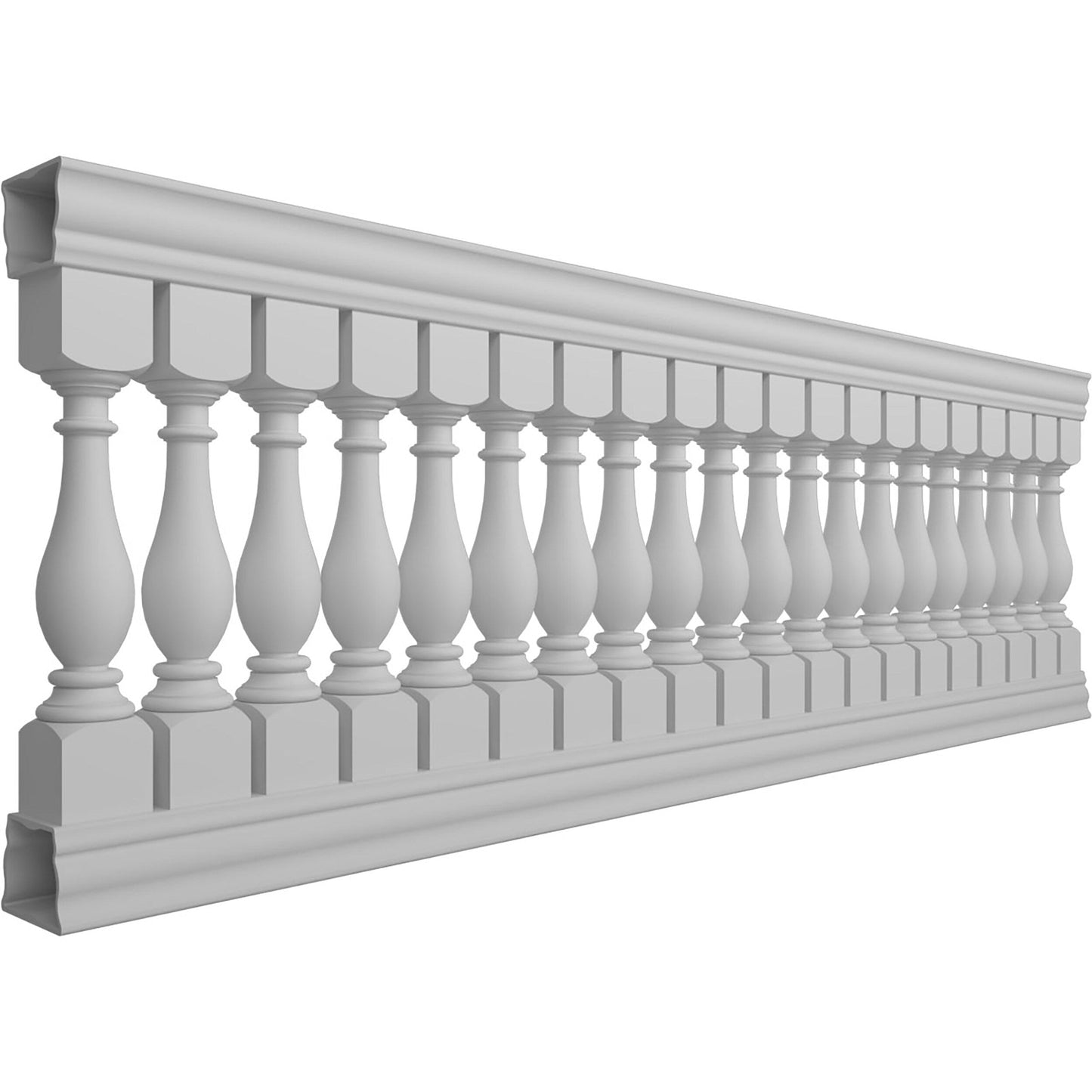Ekena Millwork FiberThane Legacy Fiberglass Deck Rail Kit