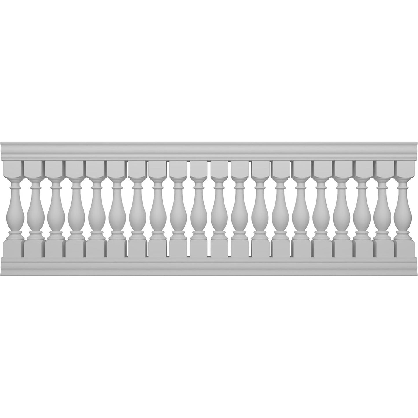 Ekena Millwork FiberThane Legacy Fiberglass Deck Rail Kit