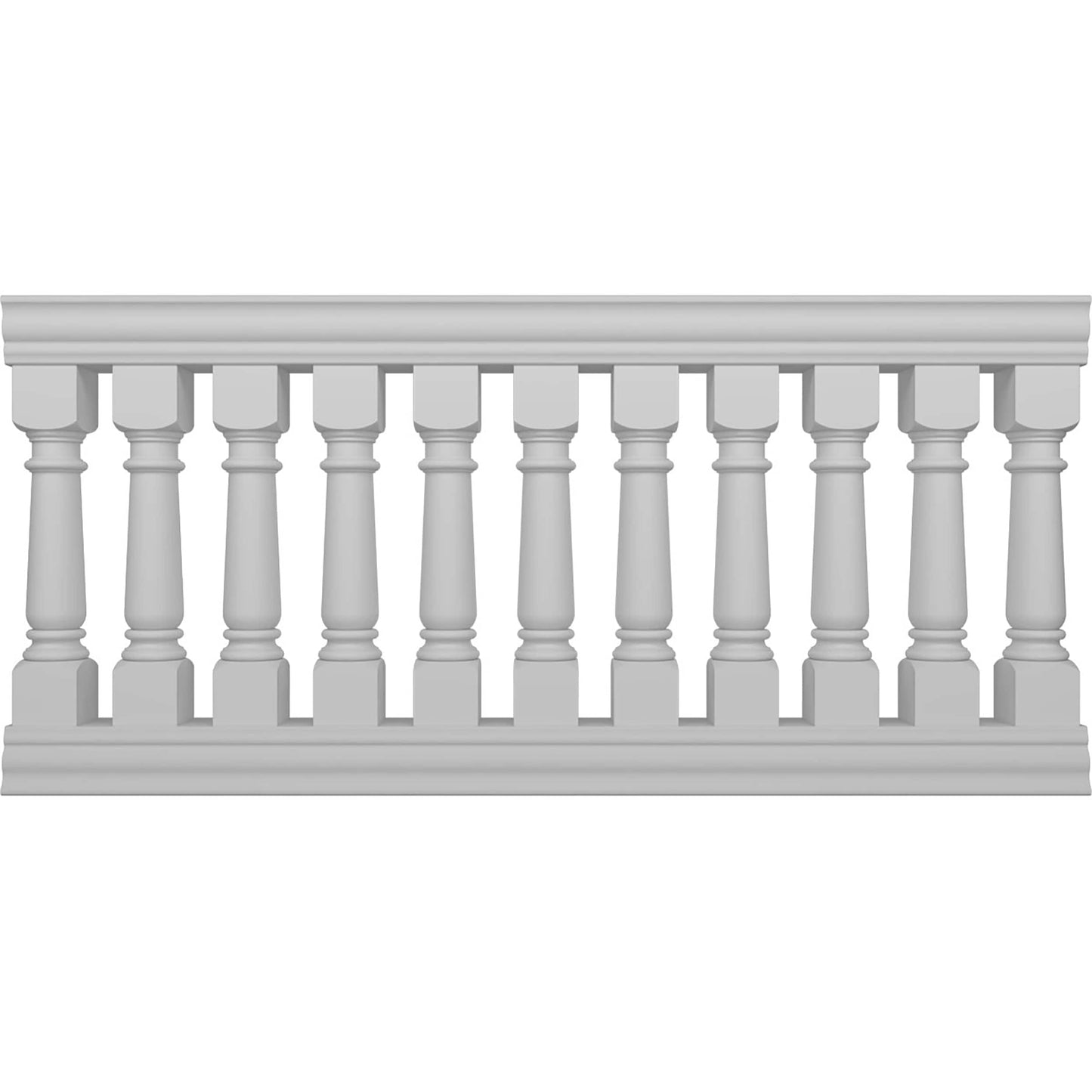 Ekena Millwork FiberThane Wellington Fiberglass Deck Rail Kit