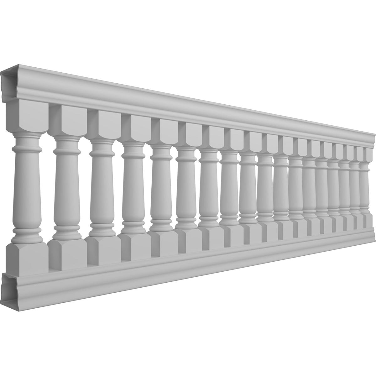 Ekena Millwork FiberThane Wellington Fiberglass Deck Rail Kit
