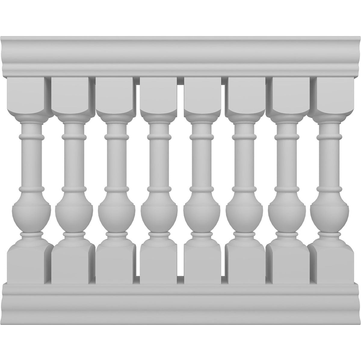 Ekena Millwork FiberThane York Fiberglass Deck Rail Kit