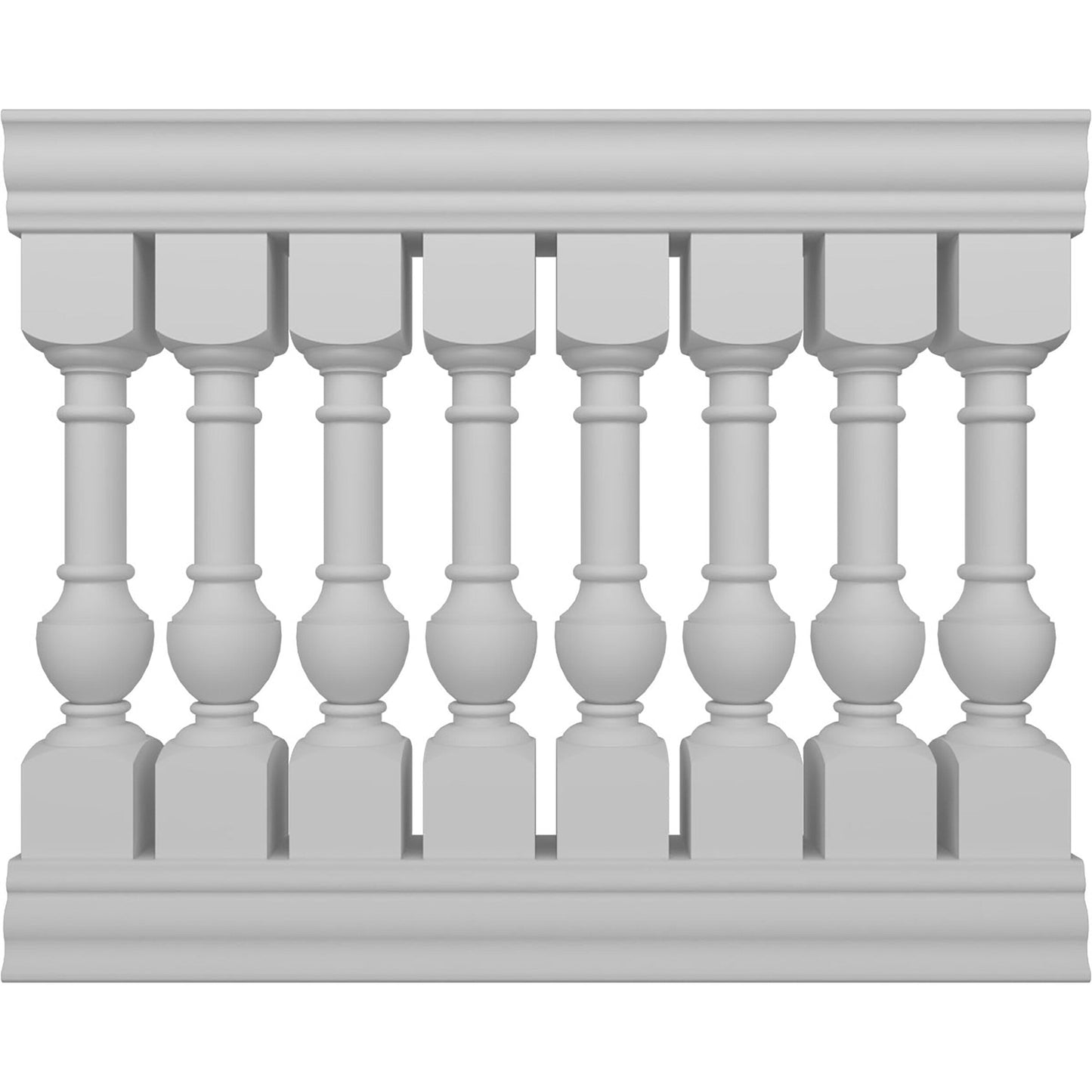 Ekena Millwork FiberThane York Fiberglass Deck Rail Kit