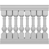 Ekena Millwork FiberThane York Fiberglass Deck Rail Kit