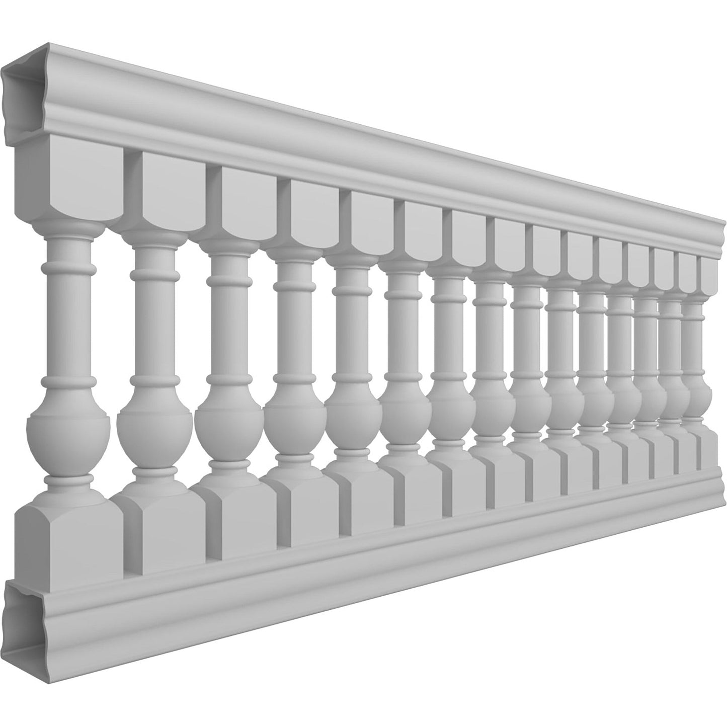 Ekena Millwork FiberThane York Fiberglass Deck Rail Kit