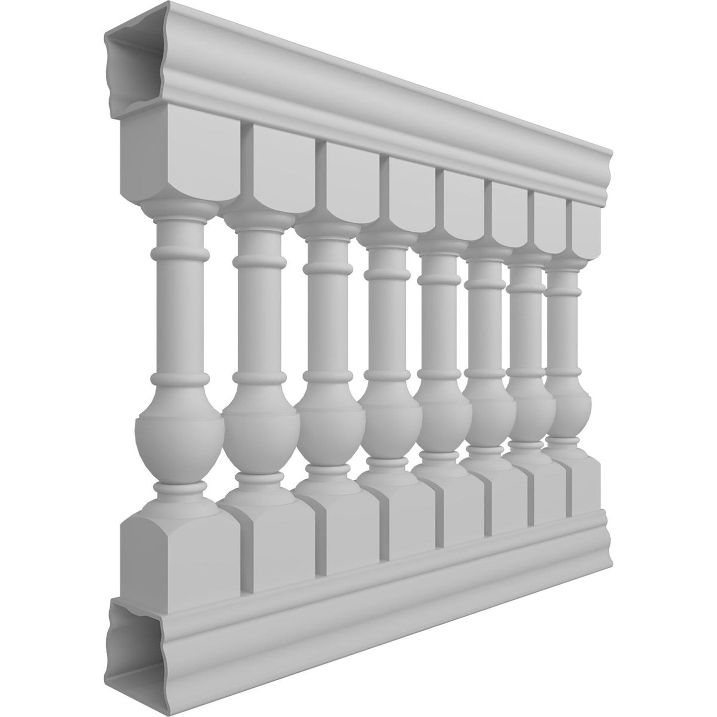 Ekena Millwork FiberThane York Fiberglass Deck Rail Kit