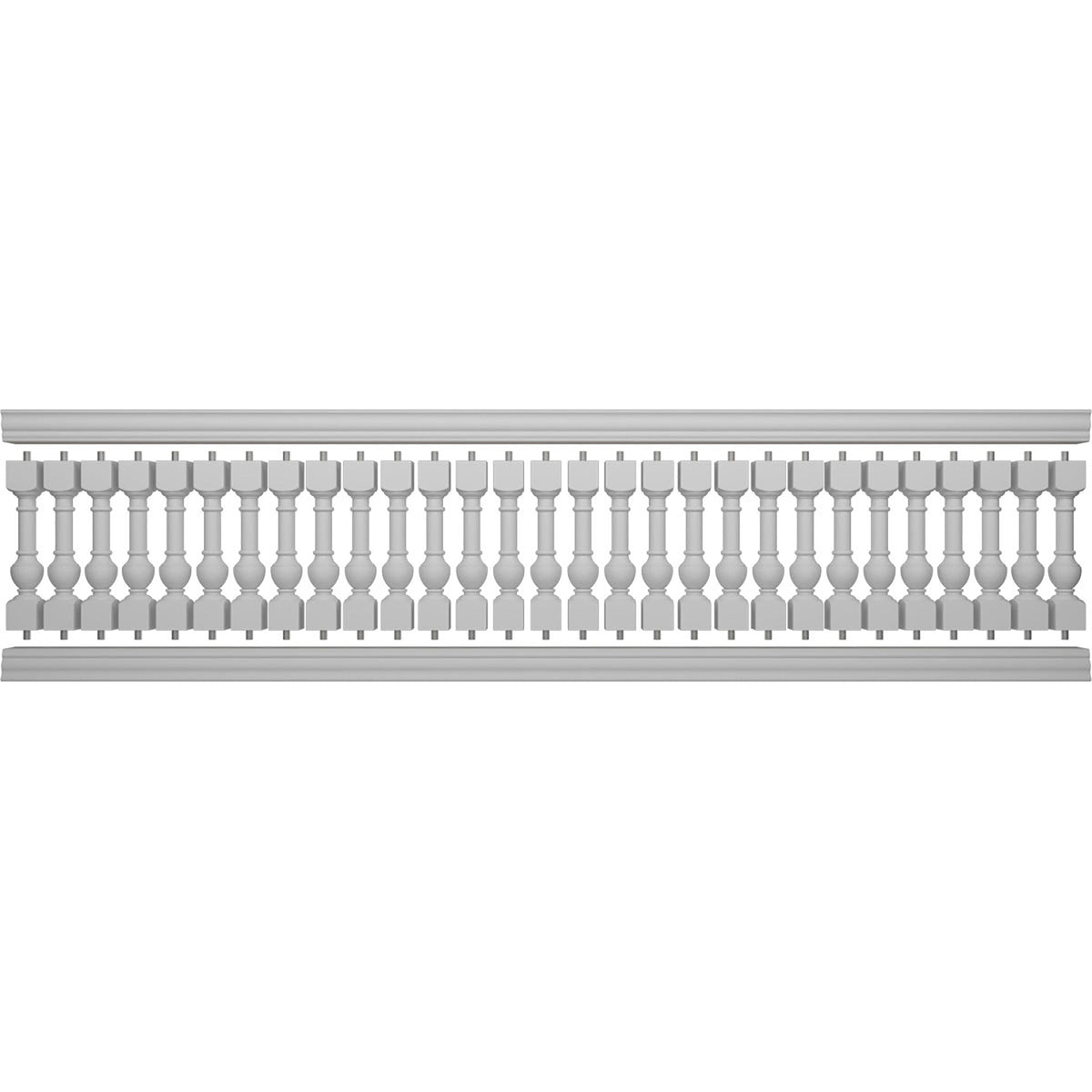 Ekena Millwork FiberThane York Fiberglass Deck Rail Kit