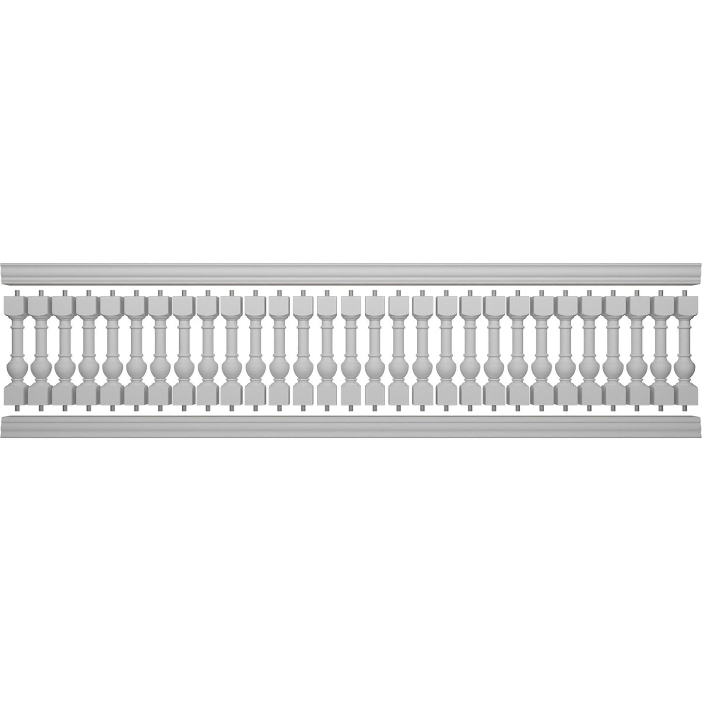Ekena Millwork FiberThane York Fiberglass Deck Rail Kit