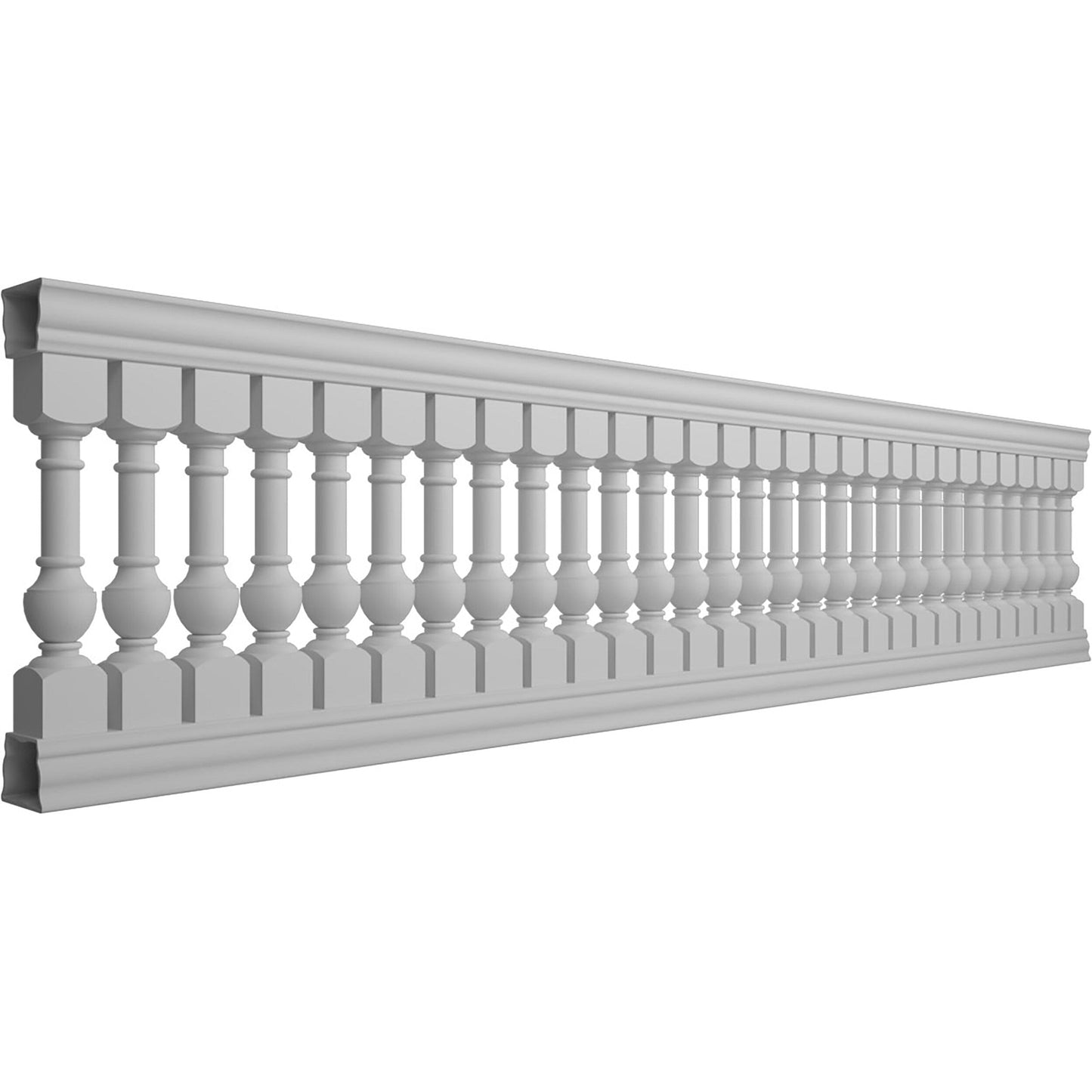 Ekena Millwork FiberThane York Fiberglass Deck Rail Kit