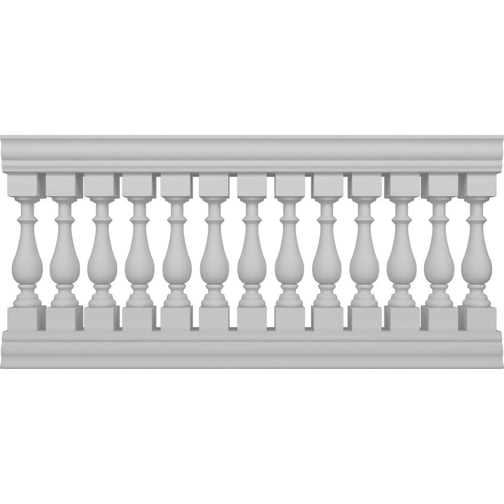 Ekena Millwork FiberThane Traditional Fiberglass Deck Rail Kit