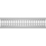 Ekena Millwork FiberThane Traditional Fiberglass Deck Rail Kit