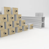 Ekena Millwork FiberThane Traditional Fiberglass Deck Rail Kit