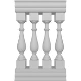 Ekena Millwork FiberThane Traditional Fiberglass Deck Rail Kit