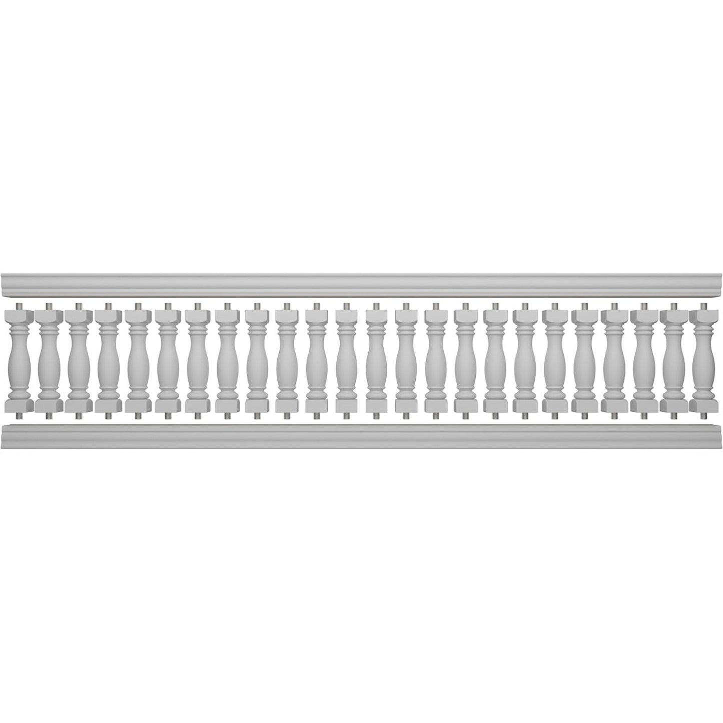 Ekena Millwork FiberThane Embassy Fiberglass Deck Rail Kit