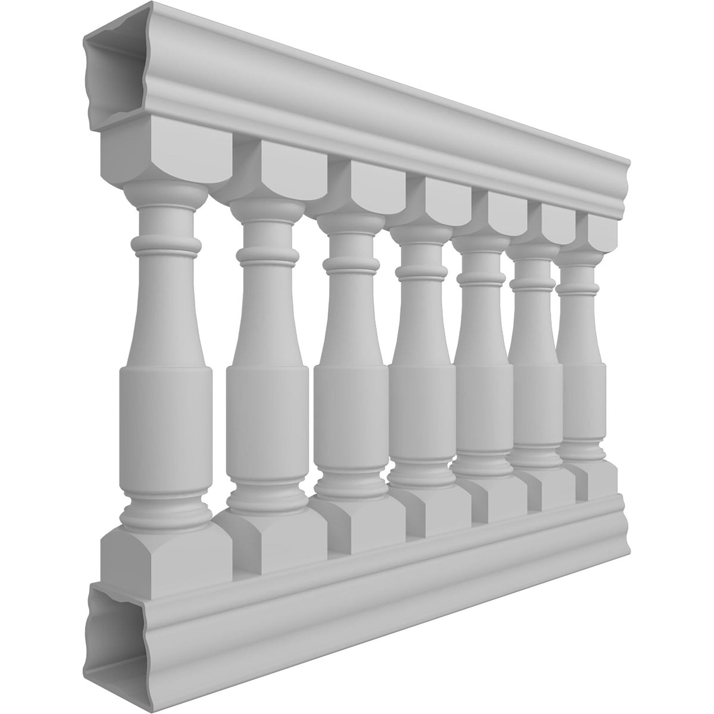 Ekena Millwork FiberThane Hamilton Fiberglass Deck Rail Kit