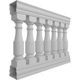 Ekena Millwork FiberThane Hamilton Fiberglass Deck Rail Kit