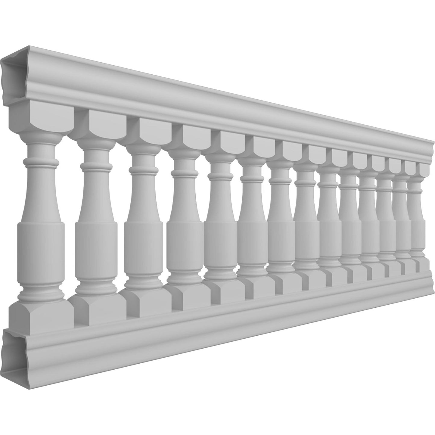 Ekena Millwork FiberThane Hamilton Fiberglass Deck Rail Kit