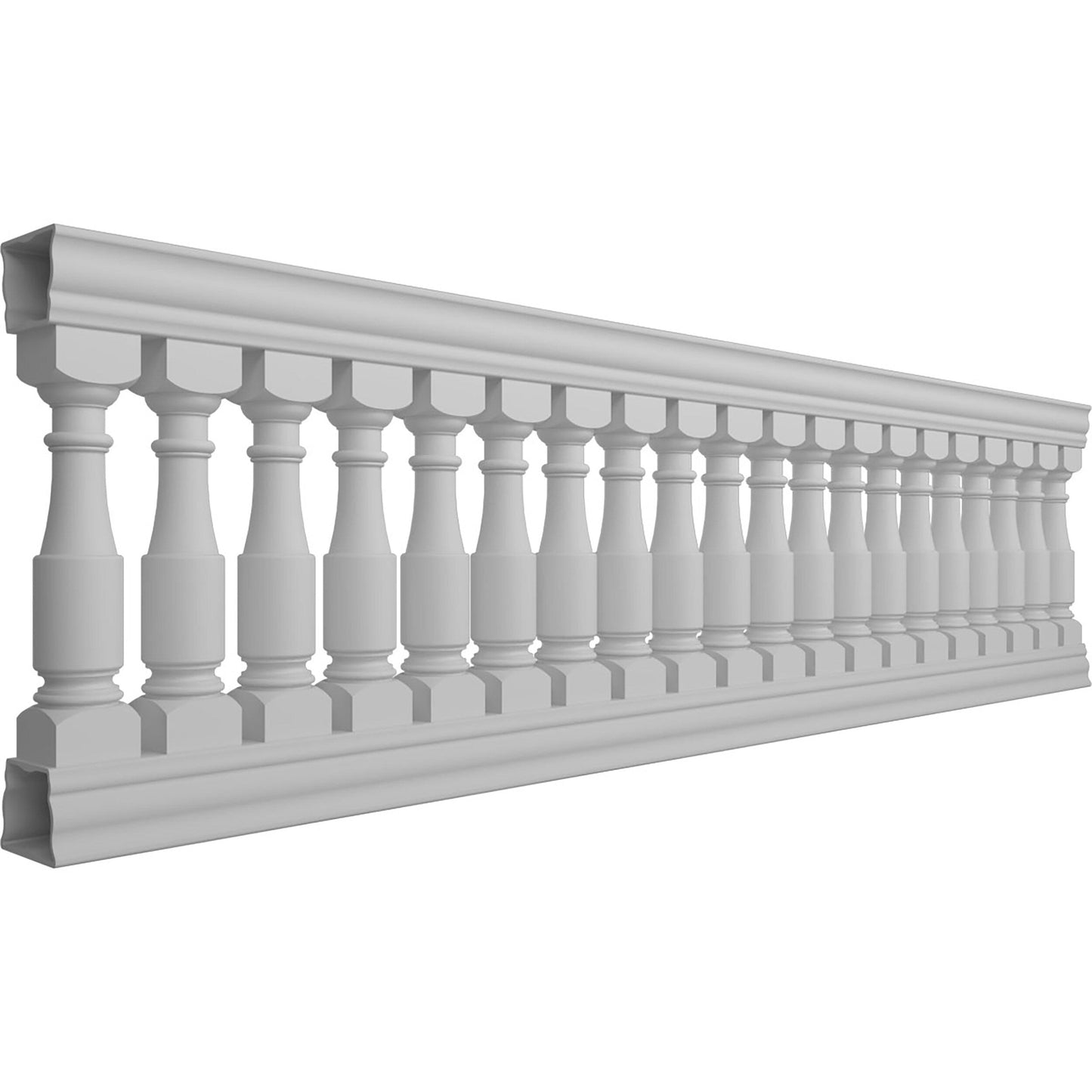 Ekena Millwork FiberThane Hamilton Fiberglass Deck Rail Kit