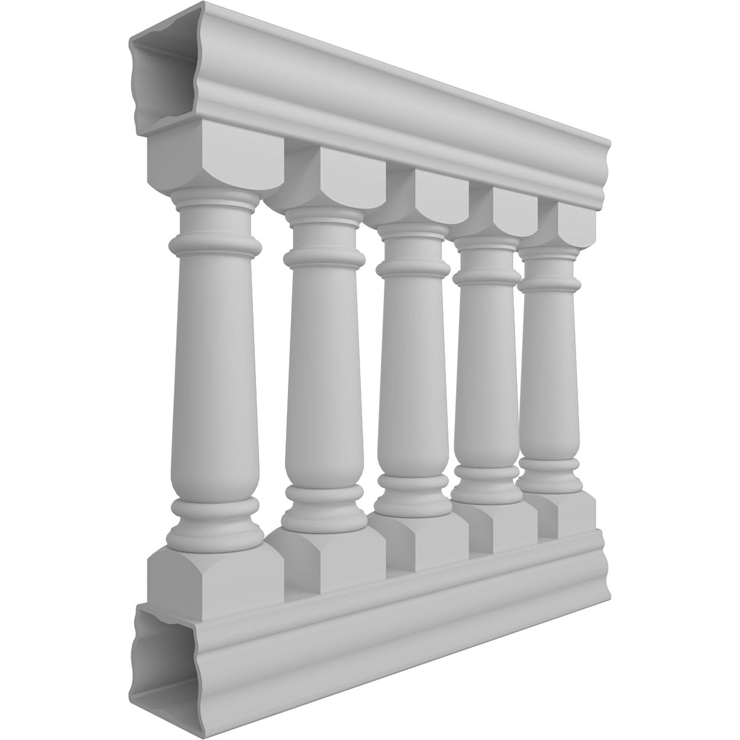 Ekena Millwork FiberThane Wellington Fiberglass Deck Rail Kit