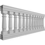 Ekena Millwork FiberThane Wellington Fiberglass Deck Rail Kit