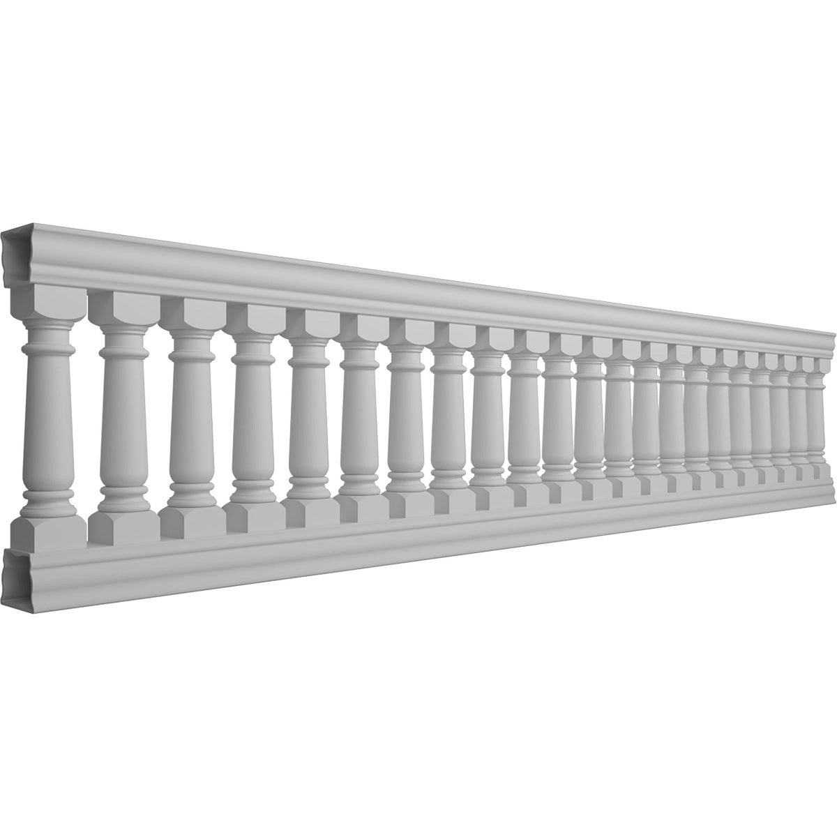 Ekena Millwork FiberThane Wellington Fiberglass Deck Rail Kit