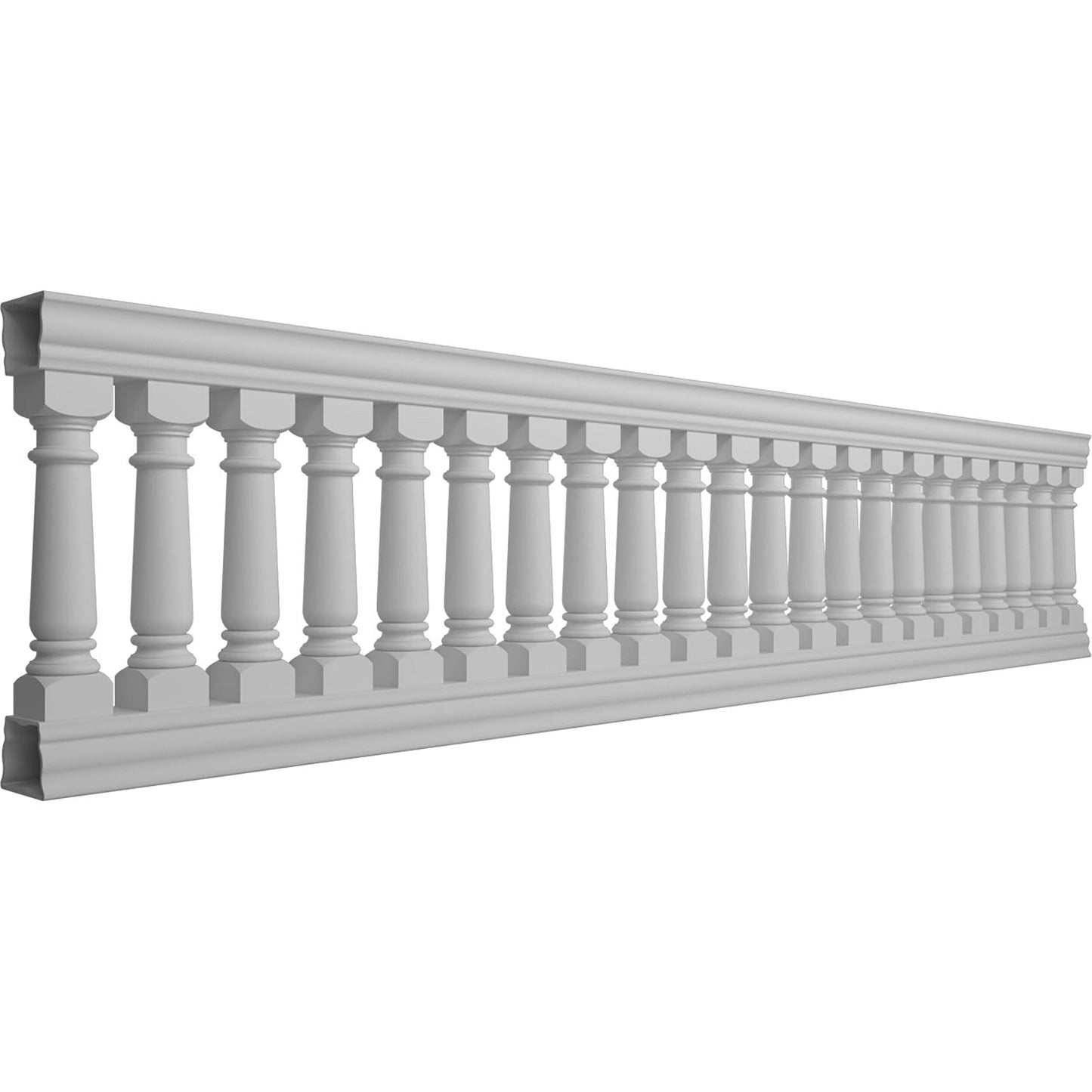 Ekena Millwork FiberThane Wellington Fiberglass Deck Rail Kit
