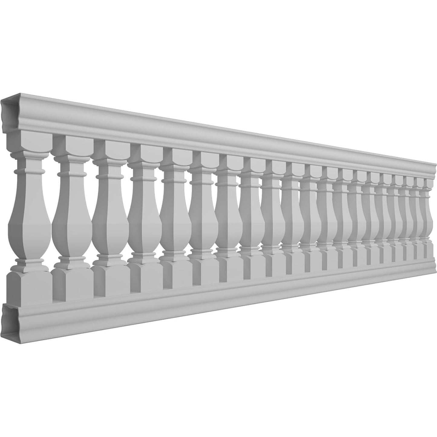 Ekena Millwork FiberThane Arcadian Fiberglass Deck Rail Kit