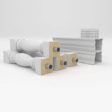 Ekena Millwork FiberThane Embassy Fiberglass Deck Rail Kit