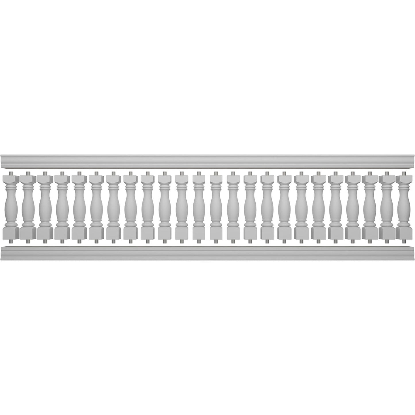 Ekena Millwork FiberThane Embassy Fiberglass Deck Rail Kit