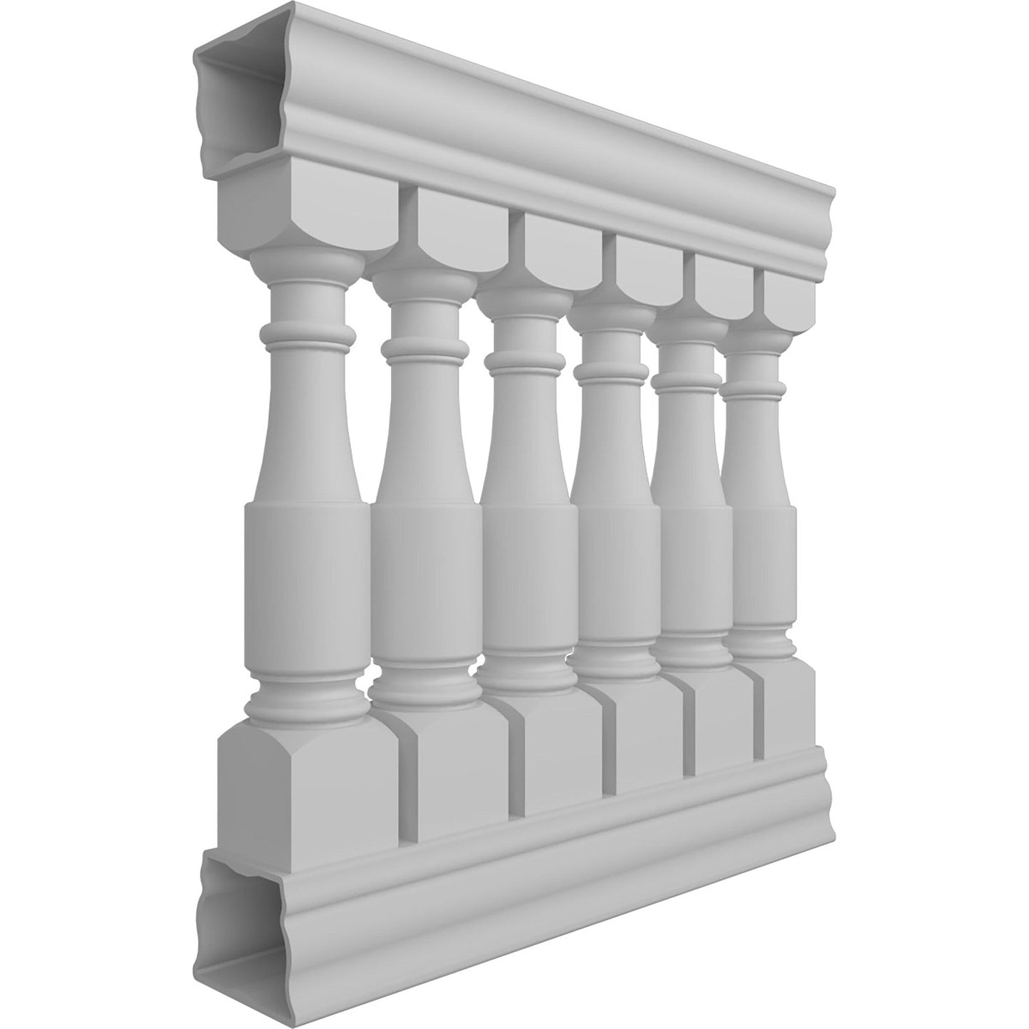Ekena Millwork FiberThane Hamilton Fiberglass Deck Rail Kit