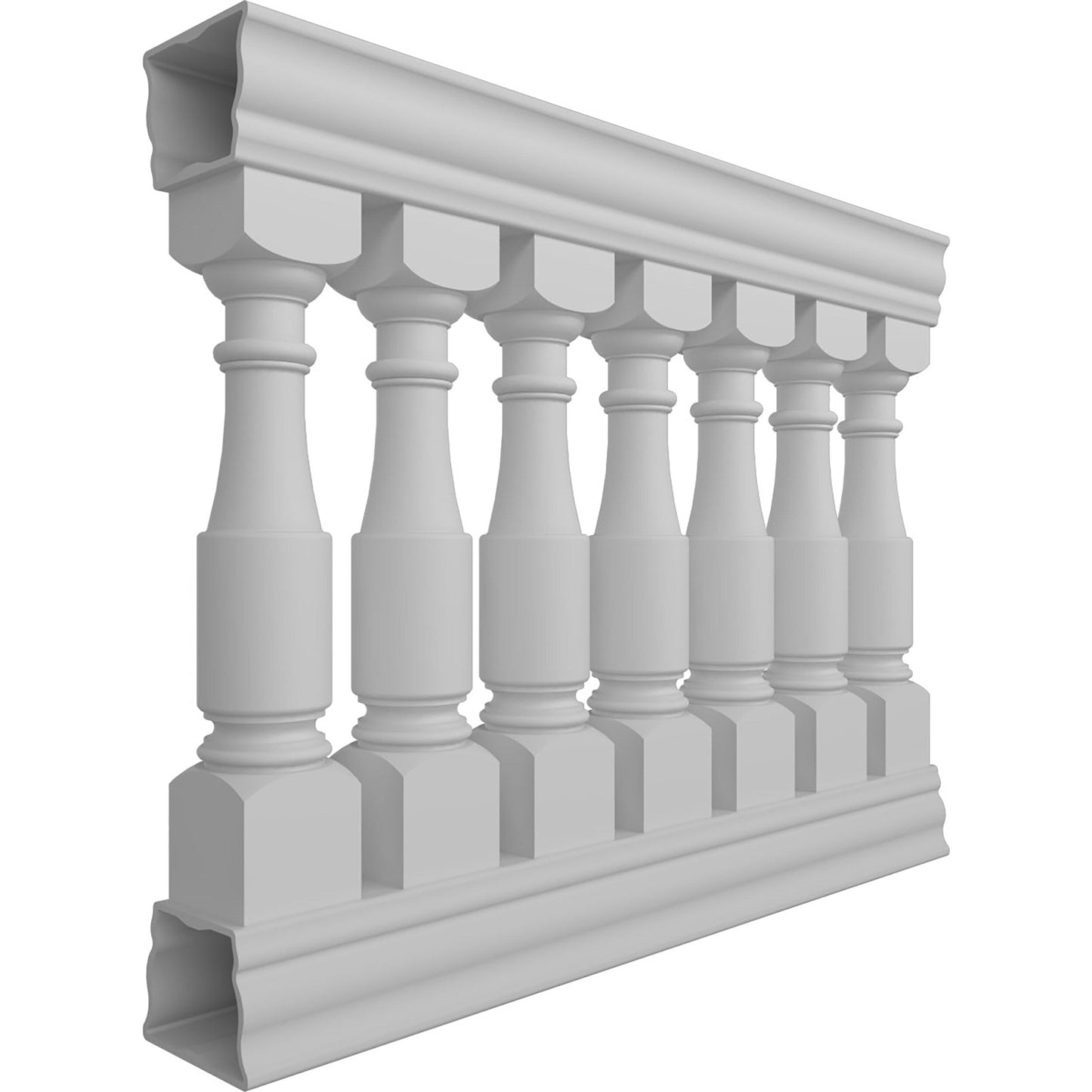 Ekena Millwork FiberThane Hamilton Fiberglass Deck Rail Kit