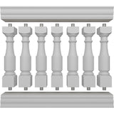 Ekena Millwork FiberThane Hamilton Fiberglass Deck Rail Kit