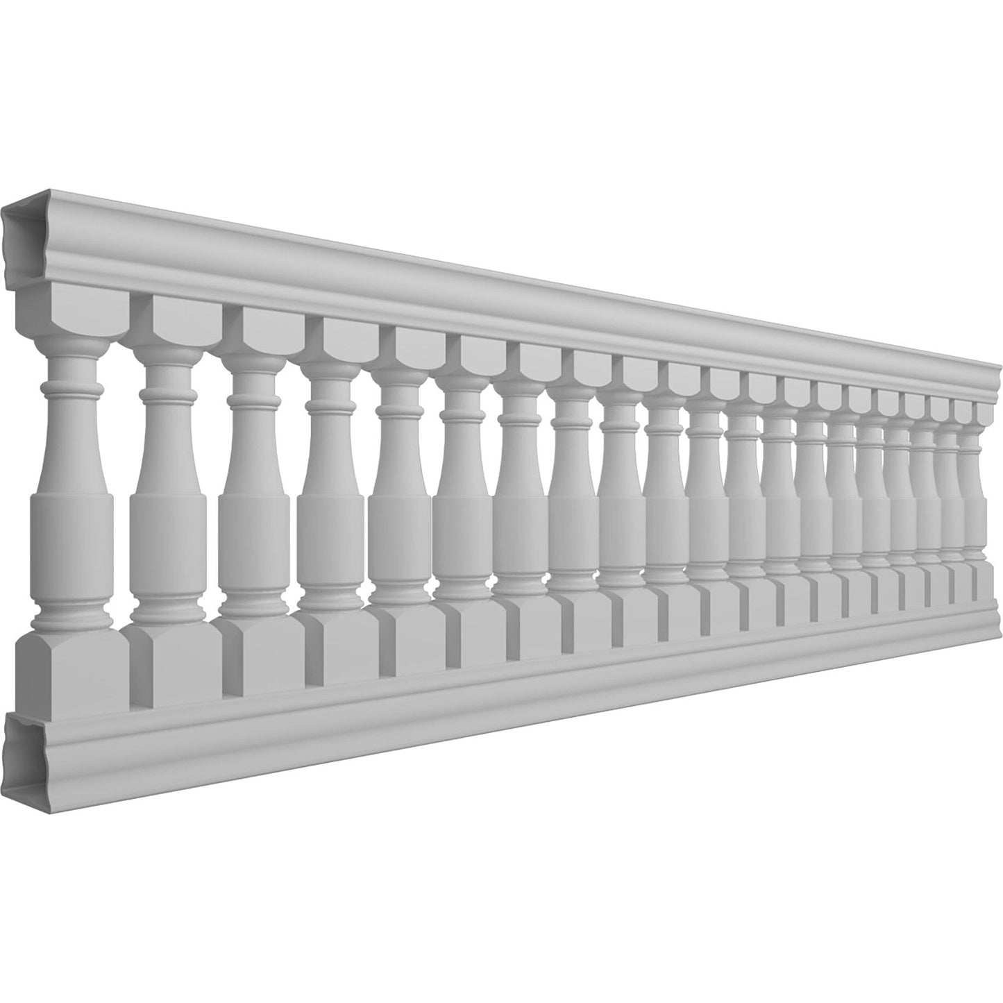 Ekena Millwork FiberThane Hamilton Fiberglass Deck Rail Kit