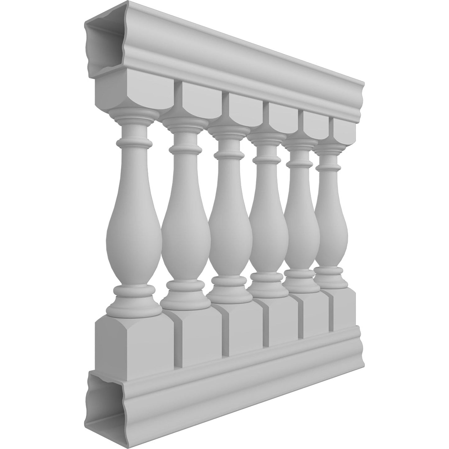 Ekena Millwork FiberThane Legacy Fiberglass Deck Rail Kit