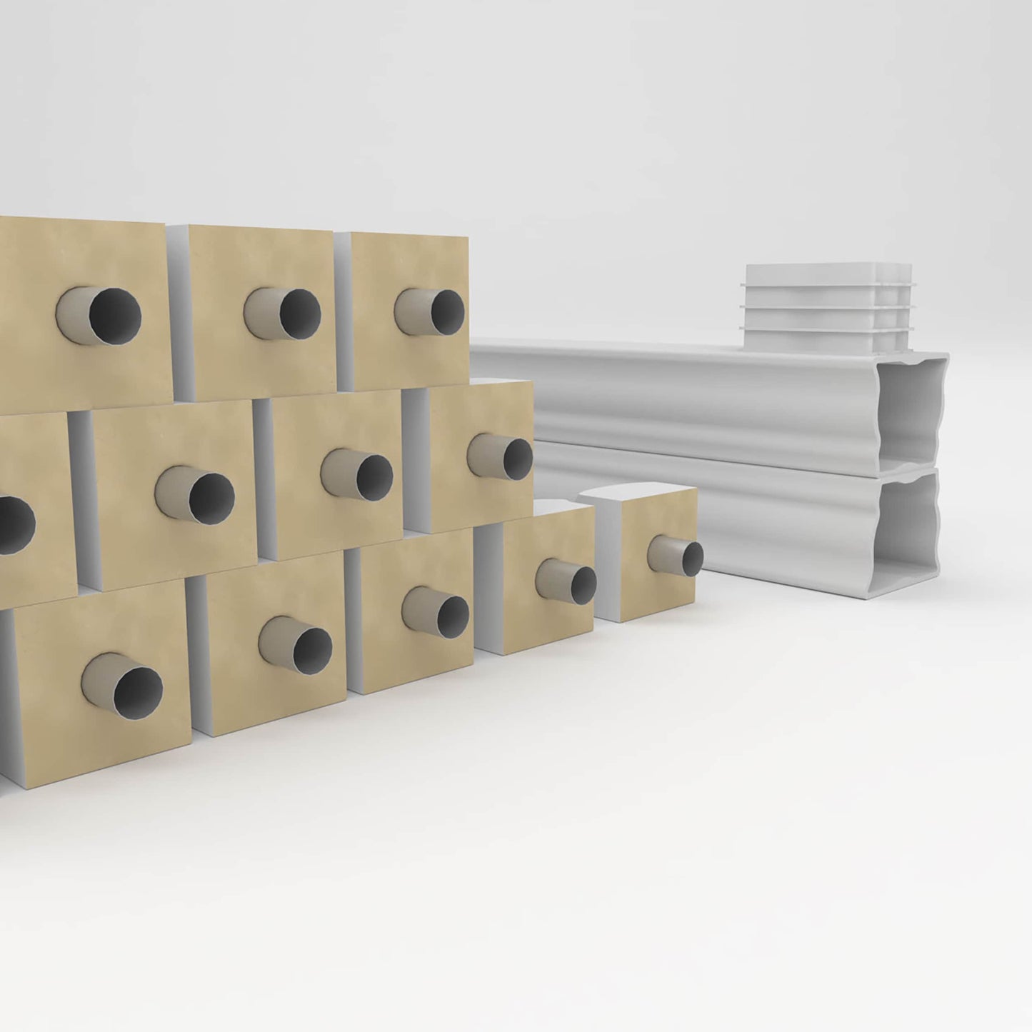 Ekena Millwork FiberThane Legacy Fiberglass Deck Rail Kit