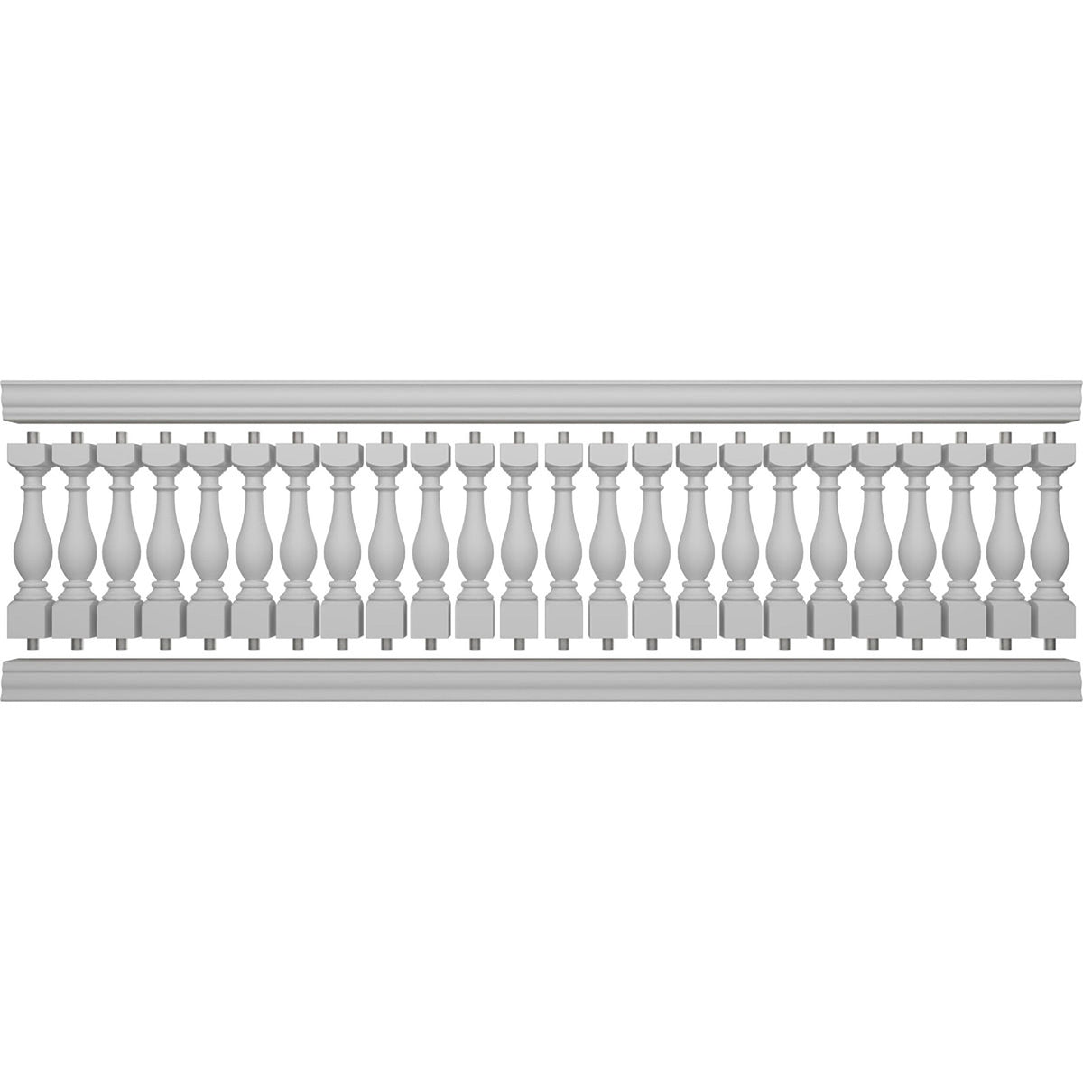 Ekena Millwork FiberThane Legacy Fiberglass Deck Rail Kit