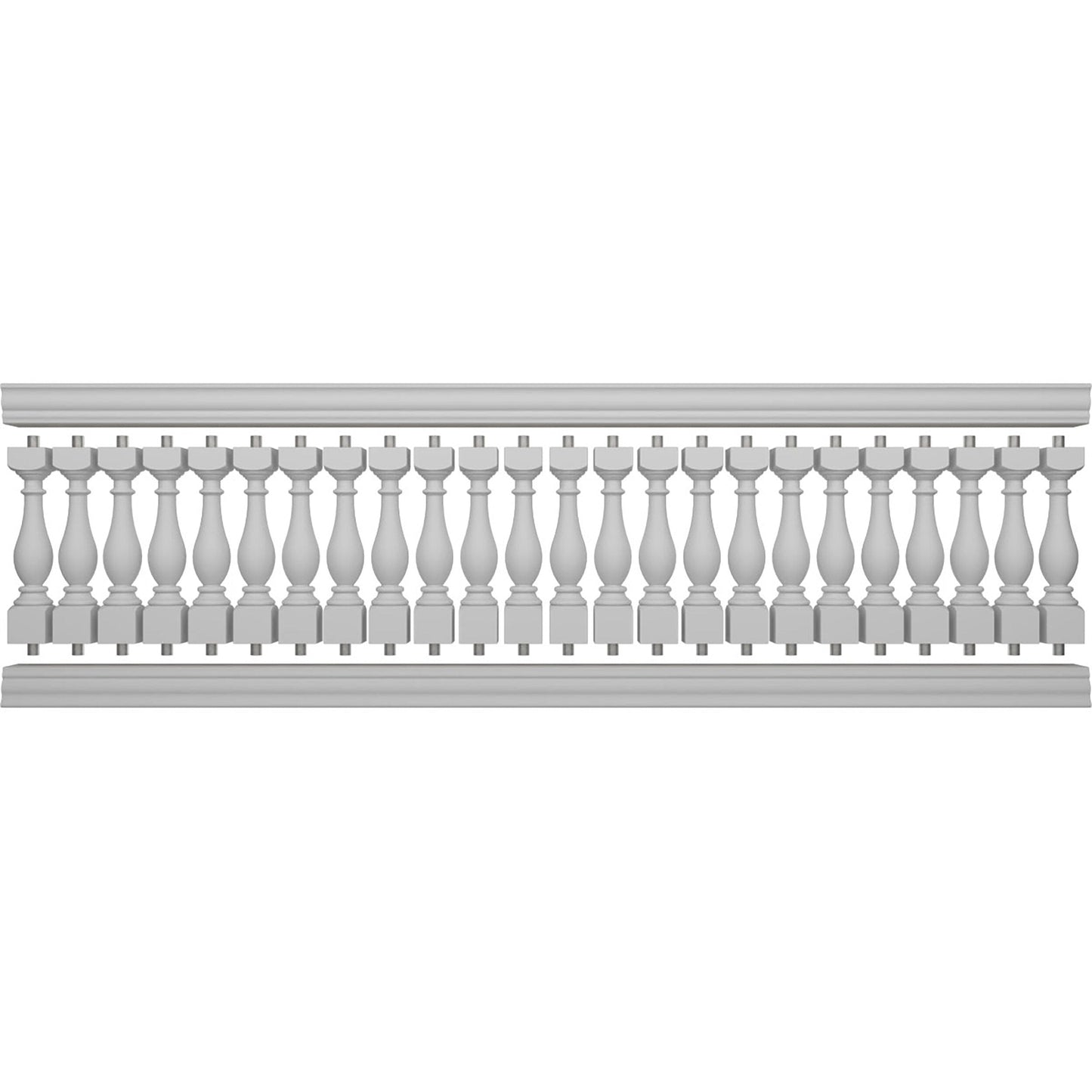 Ekena Millwork FiberThane Legacy Fiberglass Deck Rail Kit