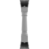 Ekena Millwork FiberThane White Fiberglass Deck Rail Kit