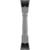 Ekena Millwork FiberThane White Fiberglass Deck Rail Kit