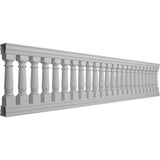 Ekena Millwork FiberThane White Fiberglass Deck Rail Kit