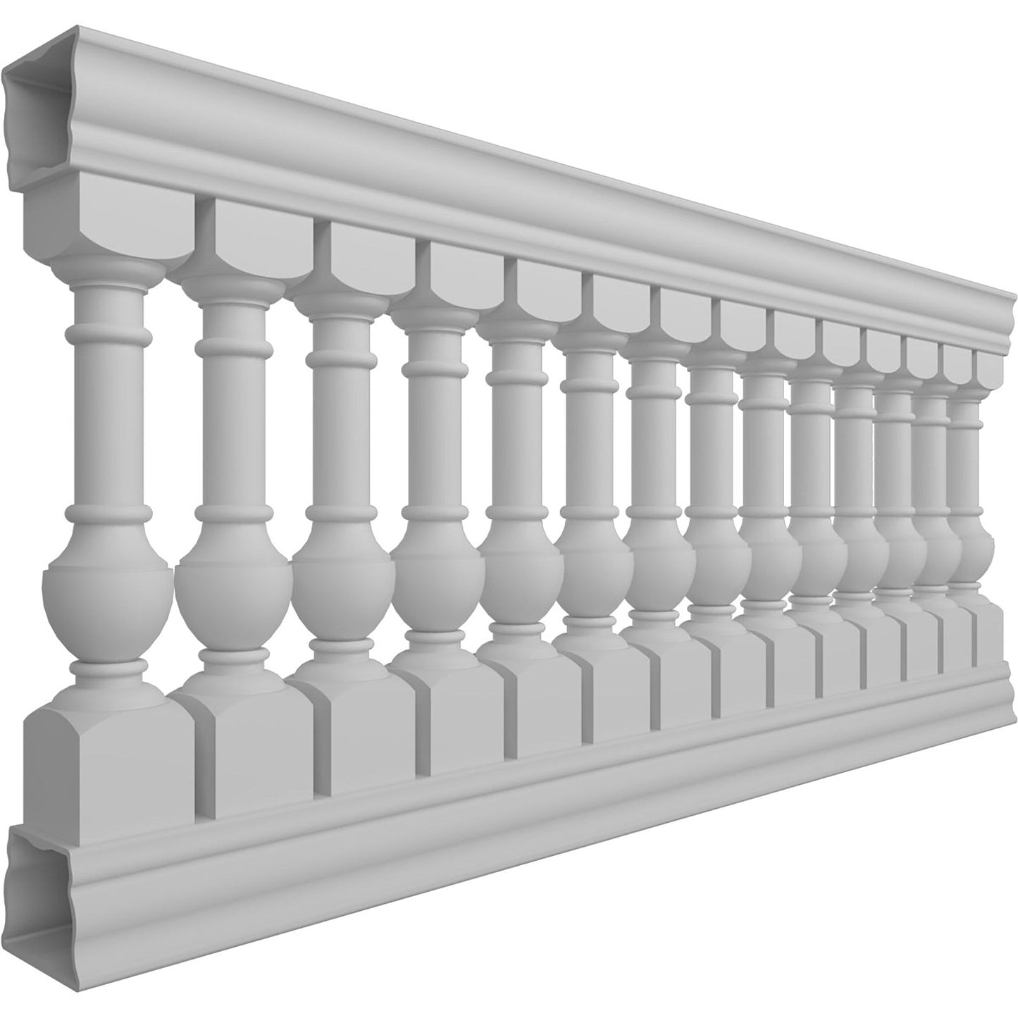 Ekena Millwork FiberThane York Fiberglass Deck Rail Kit
