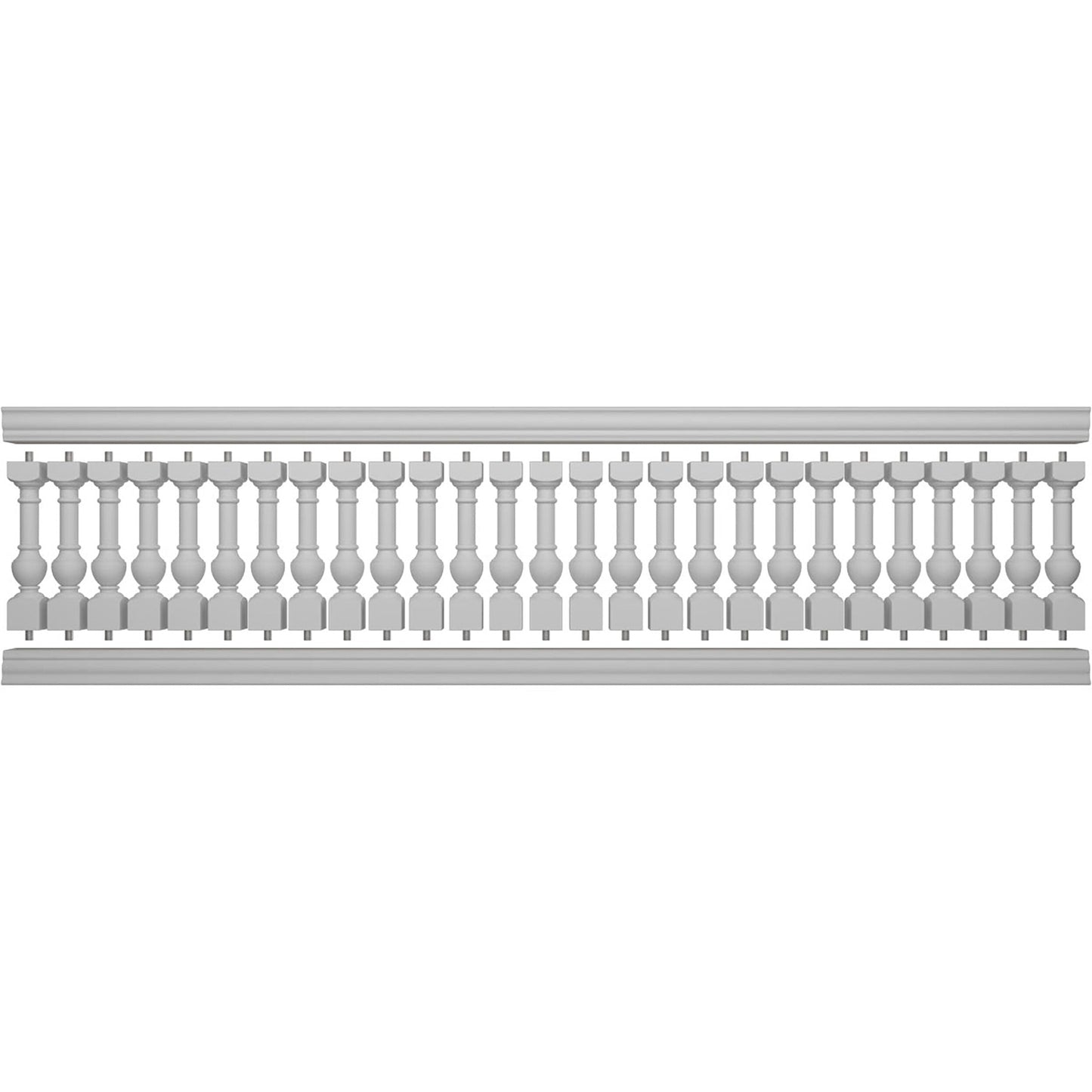 Ekena Millwork FiberThane York Fiberglass Deck Rail Kit