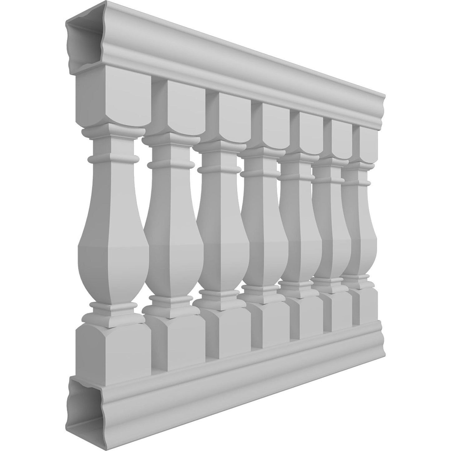 Ekena Millwork FiberThane Arcadian Fiberglass Deck Rail Kit