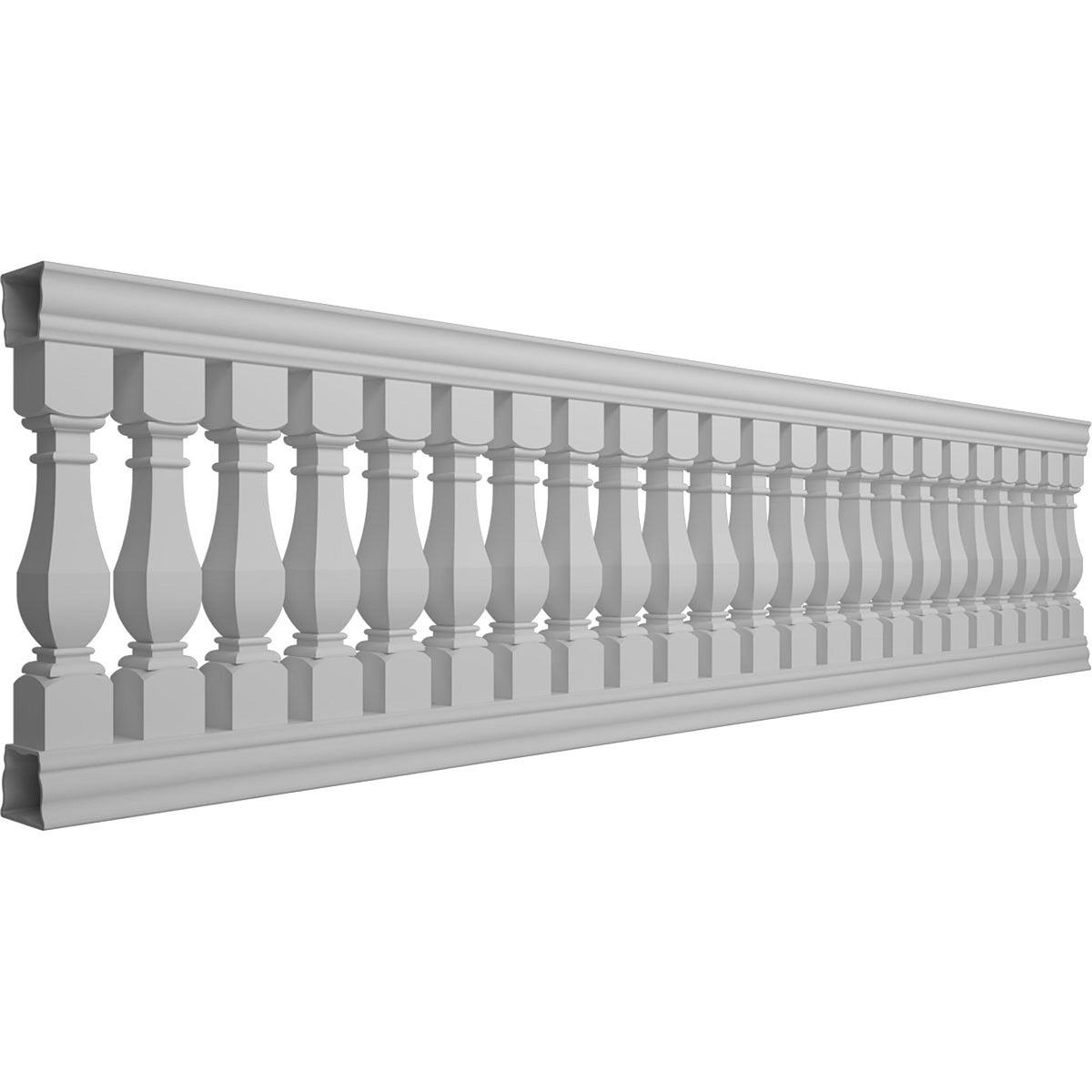Ekena Millwork FiberThane Arcadian Fiberglass Deck Rail Kit