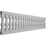 Ekena Millwork FiberThane Arcadian Fiberglass Deck Rail Kit
