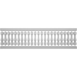 Ekena Millwork FiberThane Arcadian Fiberglass Deck Rail Kit