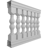 Ekena Millwork FiberThane Avalon Fiberglass Deck Rail Kit